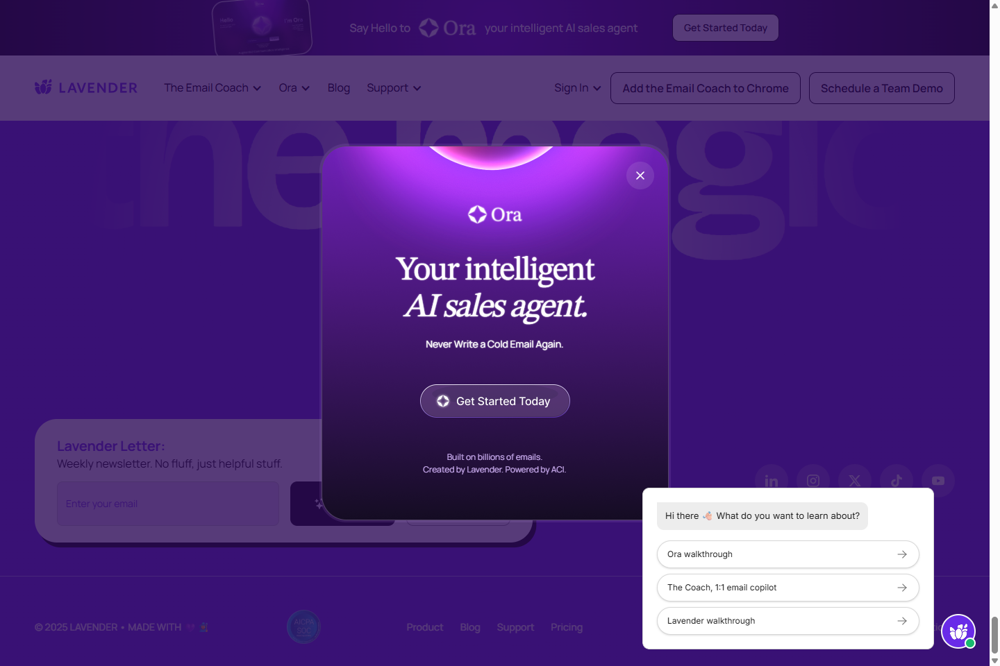 Pricing section Lavender Coach с Basic, Starter, Individual Pro и Team Plan